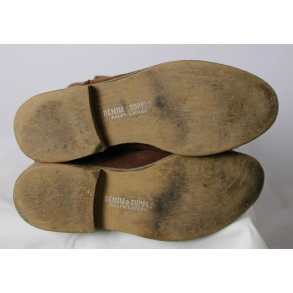 Ralph Lauren American Themed Brown Boots - Picture 6 of 11